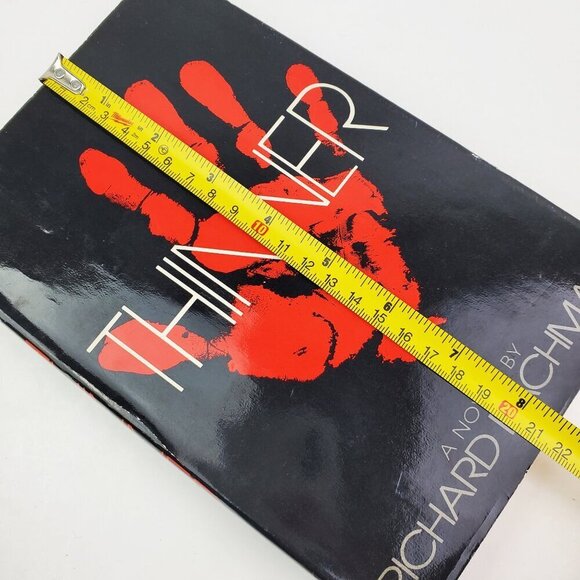 Thinner Richard Bachman (King) 1984 Hardcover Book Club Ed. NAL BCE No Gutter - Picture 12 of 13
